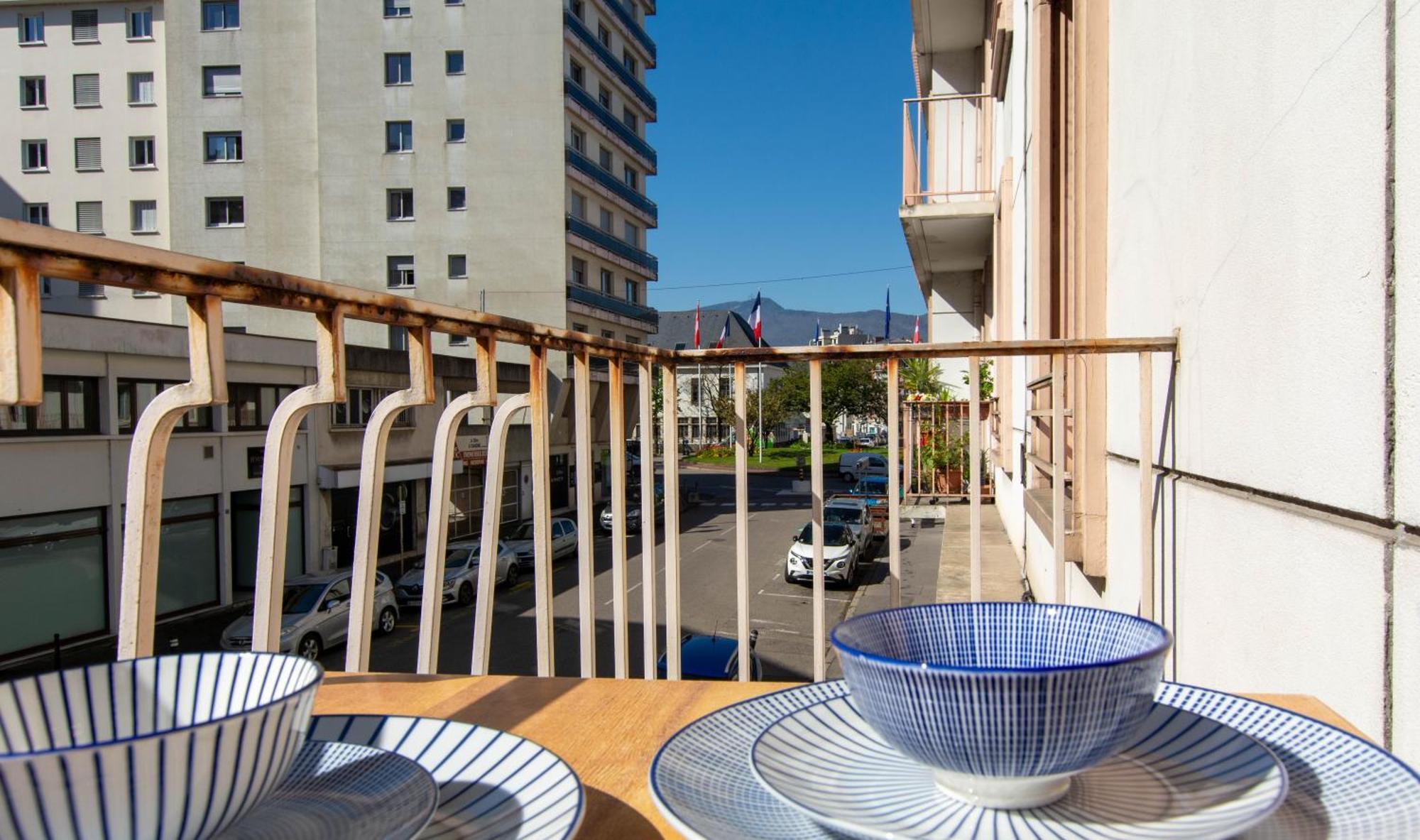 Appartement T3 Gare De Chambery Centre Ville מראה חיצוני תמונה
